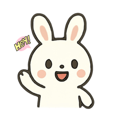 Little rabbit shows emotion