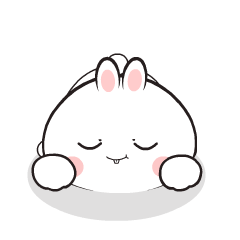 Adorable Rabbit 8 : Animated Stickers