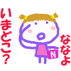 Sticker of Nanayocyan