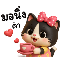 ชีวิตแม่บ้าน แมวสองสี