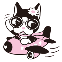 レベッカボンボン あいさつスタンプ！