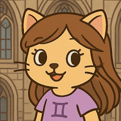 Gemini Daily Social Life: Cat Character