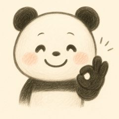 Panda's Soft Reactions -Cute Stickers