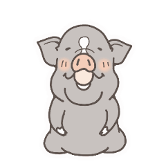 minipig bootaro animation stickers