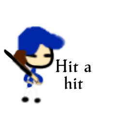 野球選手のスタンプ（現在）