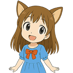 Nekomimi Girl Stickers