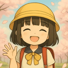 cute little sister Sticker