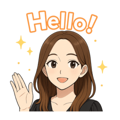 Anime Girl Daily Stickers