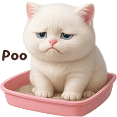 White Cat So Cute (ENG)