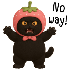 Black Cat Head Strawberry Tuatung (EN)