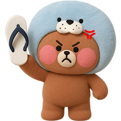 Latte Bear Seal Hat (No Text)
