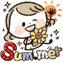 ♡療癒微笑女孩♡〜夏天版〜