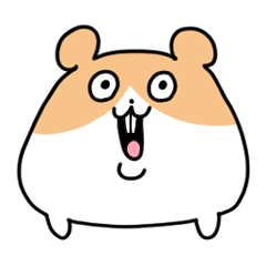 江戸っ子風ハムスター