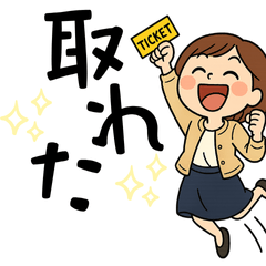 推し活に効く！共感スタンプ女子の日常