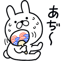 Pretty rabbit Sticker 10