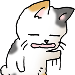 Whining and cheering (cat)