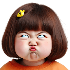Chubby Girl Funny face111(BIG)EN