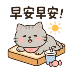 胖灰貓日常
