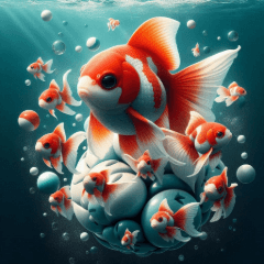 Summer Vacation Goldfish