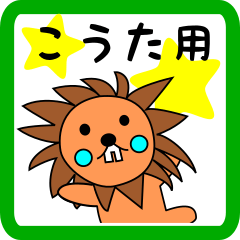 こうた用 ライオンけいたん