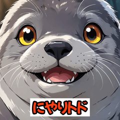 感情トドのゆるスタンプ