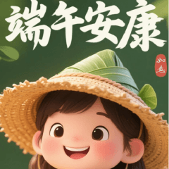 端午節 多風格質感海報大字祝福貼圖 2