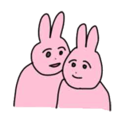 My friend rabbit – LINE stickers | LINE STORE