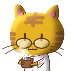 an acupuncturist cat