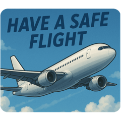 Stickers for male pilot and cabin crew