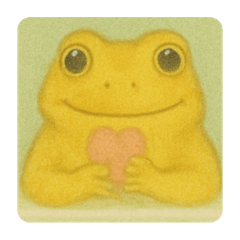 きいろカエルのふんわり日和