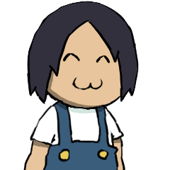 Boy wearing overalls