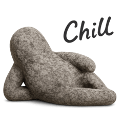 Just Stone with text