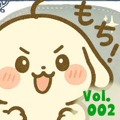 Cute MOCHIMARU Sticker Volume.002