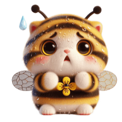 Bee Kitty Can't Fly,