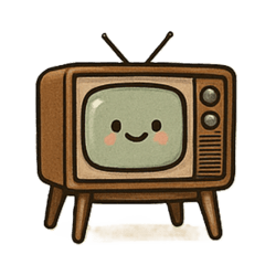 Retro Household Items Sticker Set