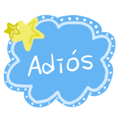 Spanish message stickers