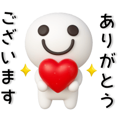 シンプル☆立体的なスタンプ