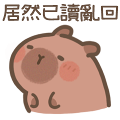豚豚布丁♡我是居然人(Q水豚流行語)