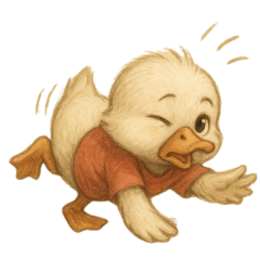 チビあひるの毎日スタンプ（関西弁編）