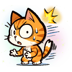Cat SUNEKICHI   Everyday Stickers1