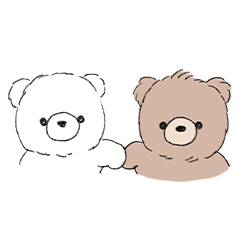 しろくまのおもちとそんな時もあるよね