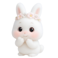 Pink Cheeked Bunny (NTZ)