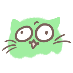green mould cat