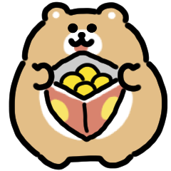 肥熊動畫貼紙