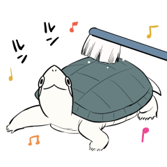 Animated! Kameyu's Turtle Stickers