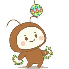 Cute Cockroach : Pop-up stickers