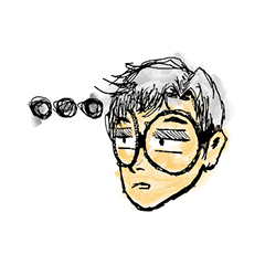 The playful and gentle Mr. Glasses