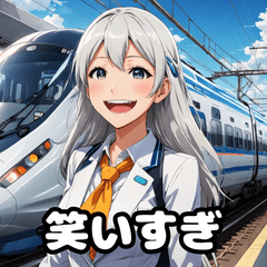 Full view of emotions! Shinkansen Stamp