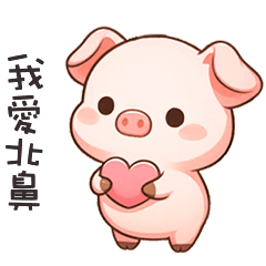 (˶´⚇`˵) 小粉豬找北鼻