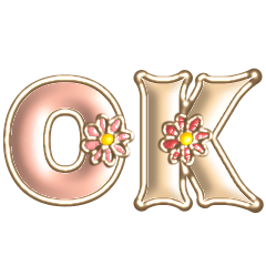 動く♡ぷっくり大人ゴールド